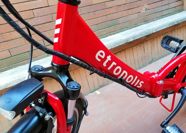 bicicletta elettrica Etropolis Fold Evo Usata