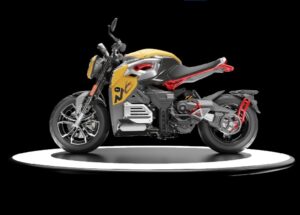 moto elettrica ovaobike MCR-S yellow