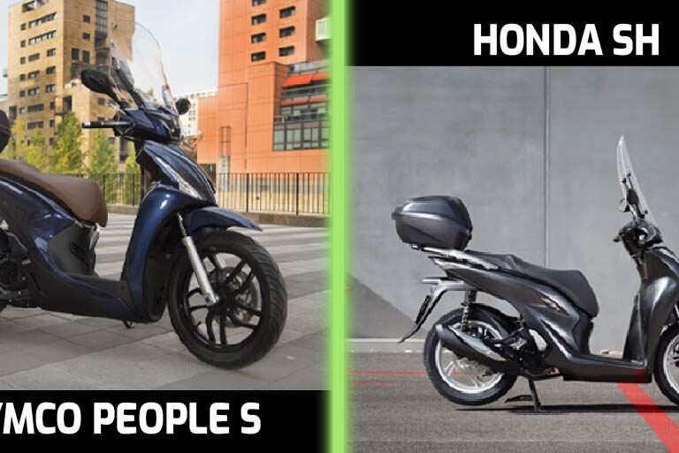kymco people s VS honda SH