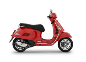 Vespa GTS rosso coraggioso