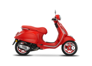 vespa primavera rosso